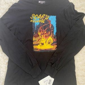 LuLaRoe Disney Villain Scar’s Revenge Long Sleeve Patrick NWT